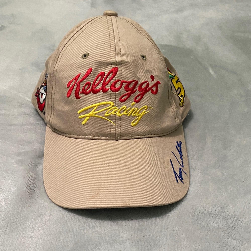 Kellogg's Racing Embroidered Tony Labonte Nascar Cap
